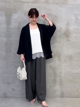 mochikoyさん（レディース・162cm）の春コーディネート