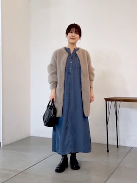 「BEARDSLEY（ビアズリー）のアイテム」を使った、mochikoyさん（レディース・162cm）の夏コーディネート