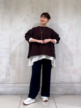 mochikoyさん（レディース・162cm）の冬コーディネート