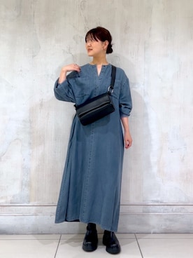 「BEARDSLEY（ビアズリー）のアイテム」を使った、mochikoyさん（レディース・162cm）の夏コーディネート