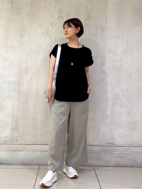 「BEARDSLEY（ビアズリー）のアイテム」を使った、mochikoyさん（レディース・162cm）の夏コーディネート