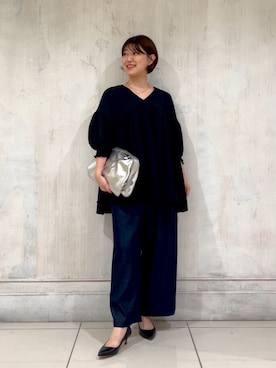 「BEARDSLEY（ビアズリー）のアイテム」を使った、mochikoyさん（レディース・162cm）の夏コーディネート