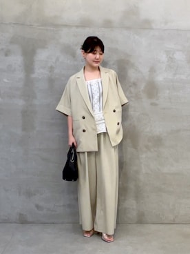 mochikoyさん（レディース・162cm）の春コーディネート