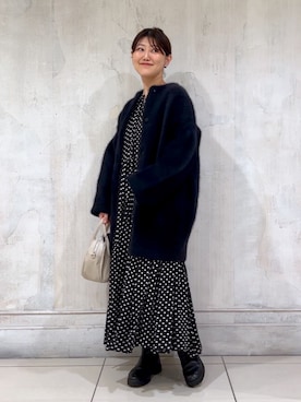 「アイテム（その他アウター）」を使った、mochikoyさん（レディース・162cm）の秋コーディネート