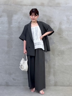 mochikoyさん（レディース・162cm）の春コーディネート