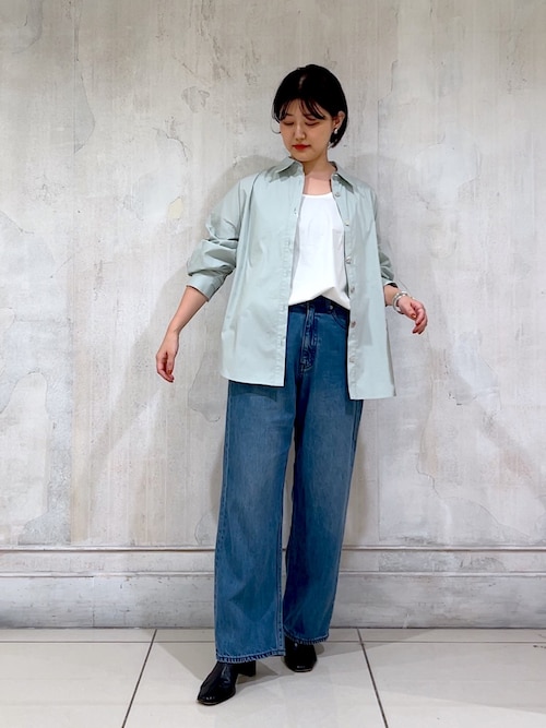 【新品、タグ付き】BEARDSLEY ビアズリー シャツタンク　ネイビー 1 セール】シャツタンク（タンクトップ）｜BEARDSLEY（ビアズリー