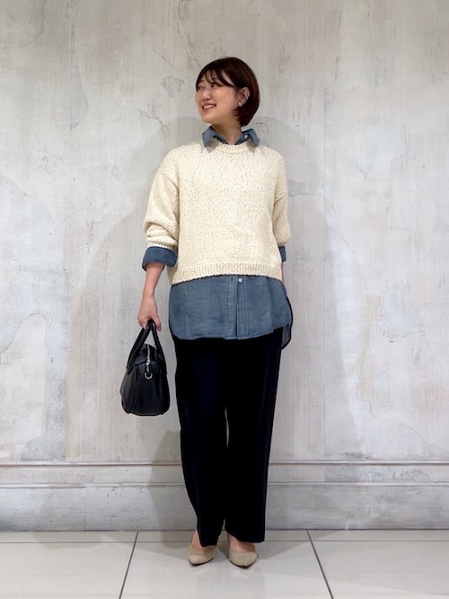 デニム風トラックバギー（その他パンツ）｜BEARDSLEY（ビアズリー）の