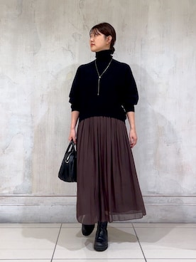 mochikoyさん（レディース・162cm）の秋コーディネート