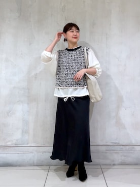 mochikoyさん（レディース・162cm）の冬コーディネート