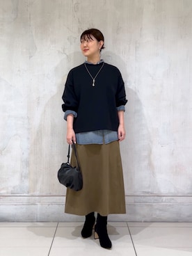 mochikoyさん(レディース・162cm)の冬コーディネート