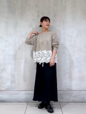 mochikoyさん（レディース・162cm）の冬コーディネート