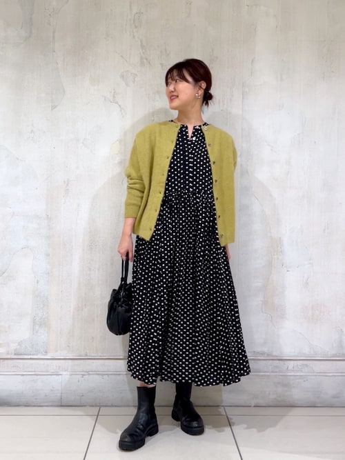 セール】ドットギャザーワンピース（ワンピース）｜BEARDSLEY