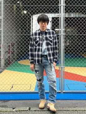 「RED WING（レッドウィング）のアイテム」を使った、ytr0210さん（メンズ・173cm）の春コーディネート