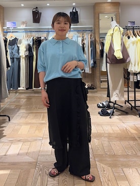 nanamoueさん(レディース・154cm)の夏コーディネート