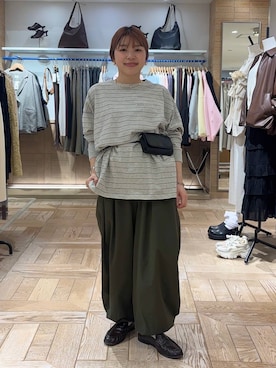 nanamoueさん（レディース・154cm）の春コーディネート