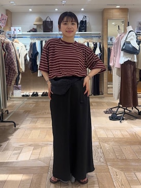 nanamoueさん(レディース・154cm)の夏コーディネート