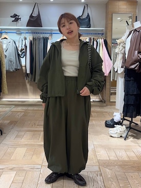 nanamoueさん(レディース・154cm)の春コーディネート