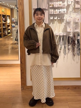 nanamoueさん(レディース・154cm)の秋コーディネート