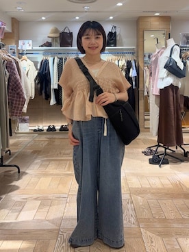 nanamoueさん(レディース・154cm)の夏コーディネート