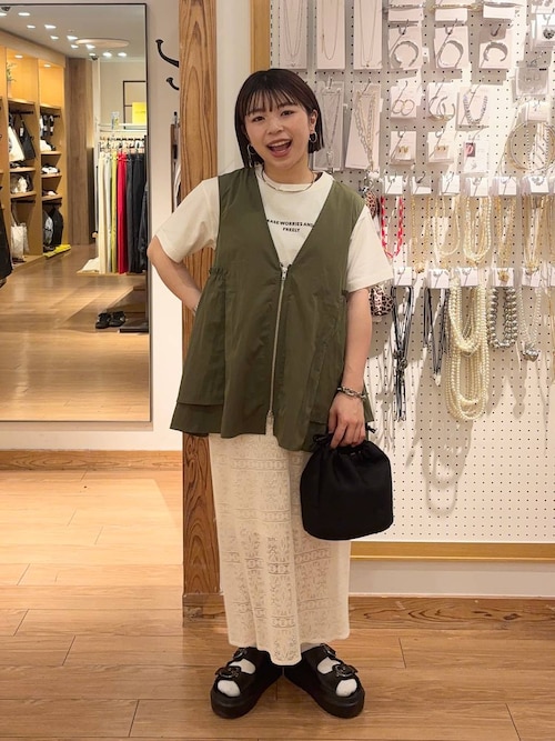 LOWRYS FARM エスパル福島nanamoueさんのショルダーバッグを使ったコーディネート - ZOZOTOWN