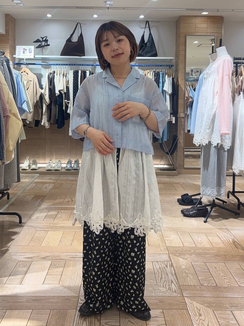 nanamoue(LOWRYS FARM エスパル仙台)｜LOWRYS FARMのローファーを使ったコーディネート - WEAR