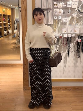 「おでかけ」｜nanamoueさん（レディース・154cm）の秋コーディネート