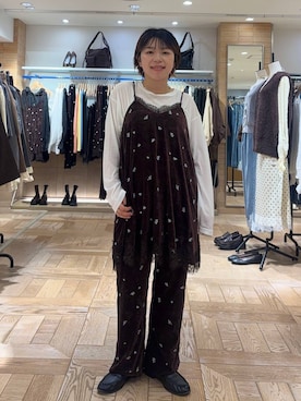 nanamoueさん(レディース・154cm)の秋コーディネート