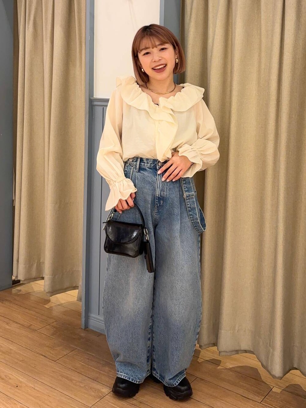 nanamoue(LOWRYS FARM エスパル福島)|LOWRYS FARMのブーツを使ったコーディネート - WEAR