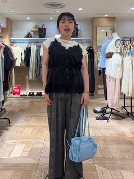 nanamoueさん(レディース・154cm)の夏コーディネート