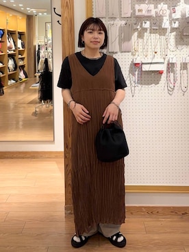 「targetto」｜nanamoueさん（レディース・154cm）の春コーディネート