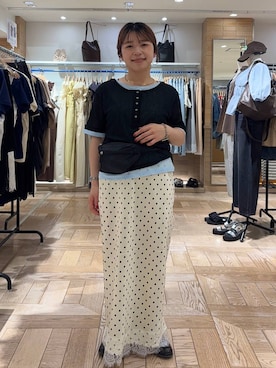 nanamoueさん(レディース・154cm)の春コーディネート