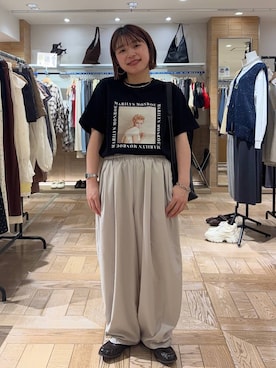 nanamoueさん（レディース・154cm）の春コーディネート