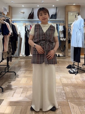 nanamoueさん(レディース・154cm)の春コーディネート