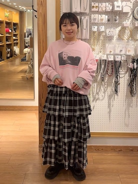 「ローリーズスタイル_LOWRYS FARM」｜nanamoueさん（レディース・154cm）の秋コーディネート