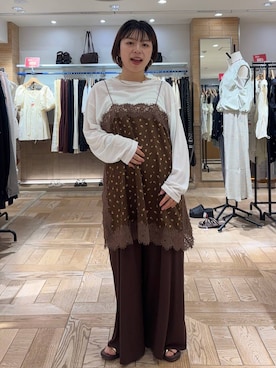 nanamoueさん(レディース・154cm)の夏コーディネート