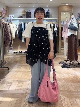 nanamoueさん(レディース・154cm)の夏コーディネート