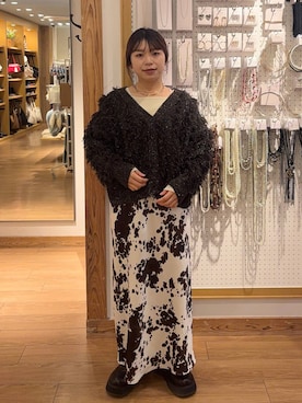 nanamoueさん（レディース・154cm）の秋コーディネート