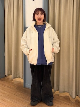 nanamoueさん(レディース・154cm)の冬コーディネート