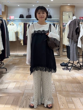 nanamoueさん(レディース・154cm)の夏コーディネート