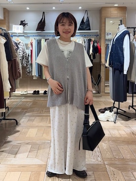nanamoueさん(レディース・154cm)の春コーディネート
