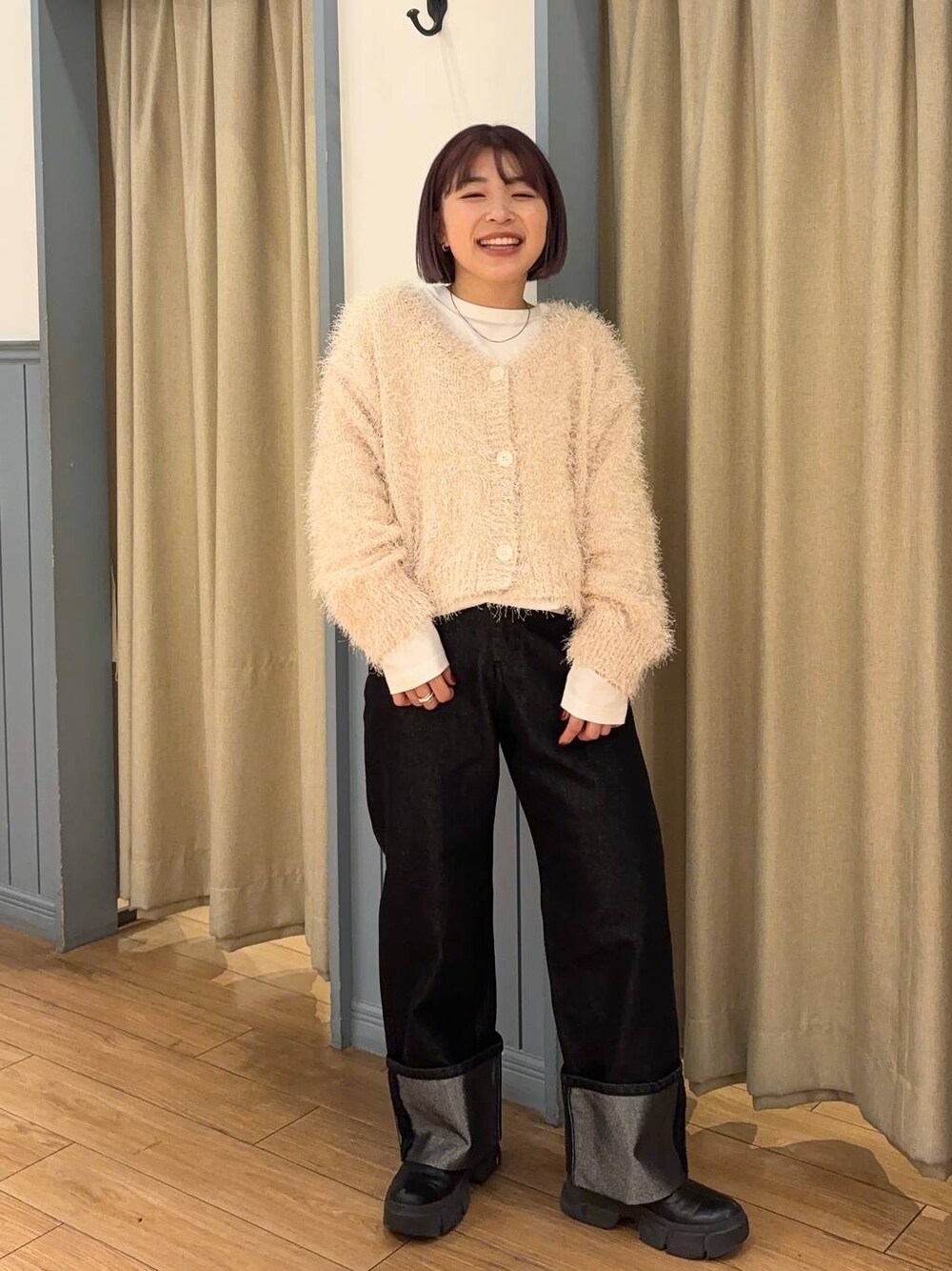 nanamoue(LOWRYS FARM エスパル福島)|LOWRYS FARMのブーツを使ったコーディネート - WEAR