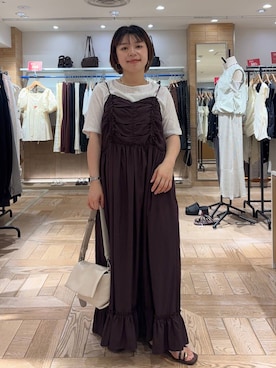nanamoueさん(レディース・154cm)の夏コーディネート