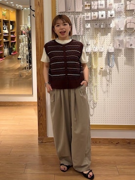 nanamoueさん(レディース・154cm)の夏コーディネート