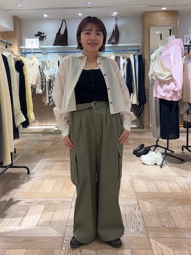 nanamoueさん(レディース・154cm)の春コーディネート