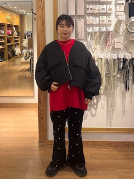 nanamoueさん（レディース・154cm）の秋コーディネート