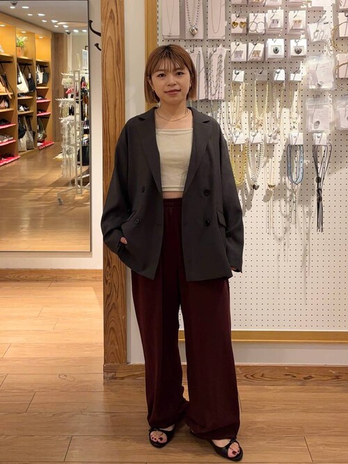 nanamoue(LOWRYS FARM エスパル福島)|LOWRYS FARMのテーラードジャケットを使ったコーディネート - WEAR