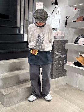 「アイテム（雑貨/ホビー）」を使った、しわしわさん（レディース・163cm）の冬コーディネート