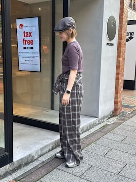 「arth（アース）のアイテム」を使った、しわしわさん（レディース・163cm）の秋コーディネート