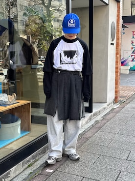 「Ray BEAMS（レイビームス）のアイテム」を使った、しわしわさん（レディース・163cm）の冬コーディネート