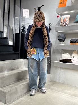 「アイテム（雑貨/ホビー）」を使った、しわしわさん（レディース・163cm）の秋コーディネート